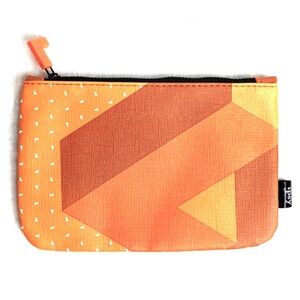 ipsy Tetris Collab Make Up Bag in Orange